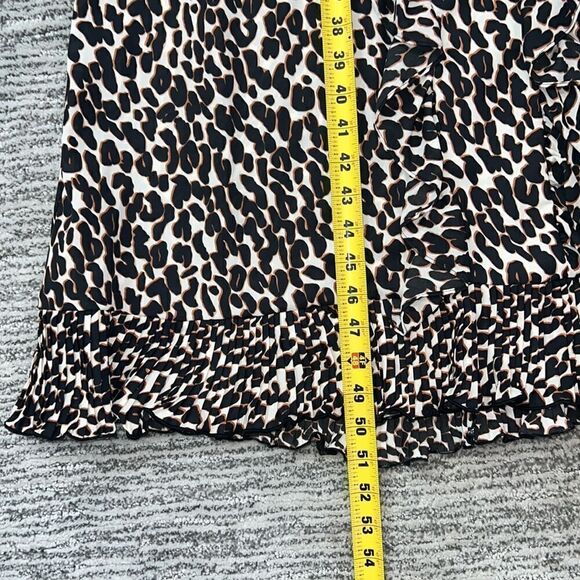 NWT La Double J Long Fancy Dress Leopard in Double Georgette Small - Picture 13 of 16